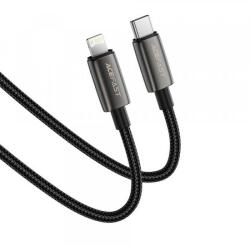 ACEFAST USB-C - Lightning kábel Acefast C23-01, 30W, 1, 2m, fekete