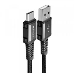 ACEFAST USB-A - USB-C kábel Acefast C1-04, 18W, 2.4A, 1.2m, fekete
