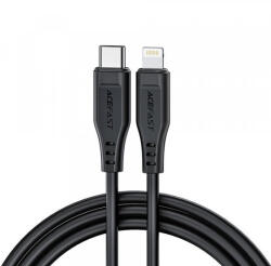 ACEFAST USB-C - Lightning kábel Acefast C3-01, 30W, 3A, 1.2m, fekete