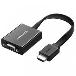 UGREEN Videóadapter UGREEN MM103 (40248), HDMI - VGA, 1080P, Fekete