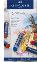 Faber-Castell Olajpasztell kréta készlet hengeres test CREATIVE STUDIO Faber-Castell 12klf. szín (FC127012) (FC127012)