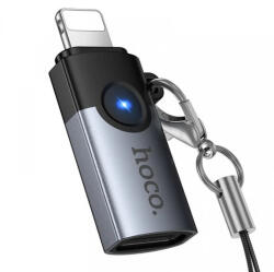 hoco. USB-C - Lightning adapter Hoco UA46A, szürke