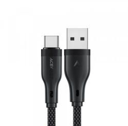 ACEFAST USB-A - USB-C kábel Acefast C8-04, 18W, 2.4A, 1.2m, fekete