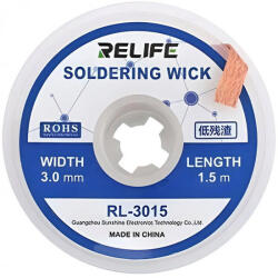 Relife RL-3015 forrasztópálca, 3 mm, 1, 5 m
