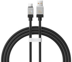 Baseus USB-A - USB-C kábel Baseus CoolPlay, 100W, 5A, 1m, fekete CAKW000601