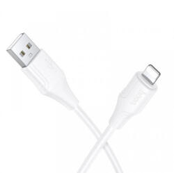 hoco. USB-A - Lightning kábel Hoco X124, 18W, 2.4A, 1m, fehér