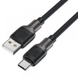 ACEFAST USB-A - USB-C kábel Acefast C10-04, 18W, 2.4A, 1.2m, fekete
