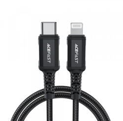ACEFAST USB-C - Lightning kábel Acefast C4-01, 30W, 3A, 1, 8m, fekete