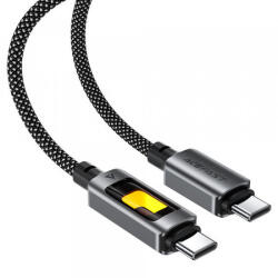 ACEFAST USB-C - USB-C kábel Acefast C21-03, 60W, 3A, 1, 2m, fekete