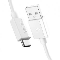 Spigen USB-A - USB-C kábel Spigen Essential, 60W, 3A, 1m, fehér ACA08715