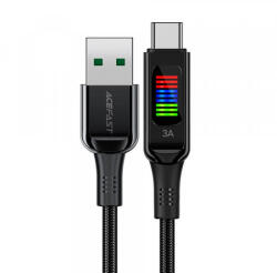 ACEFAST USB-A - USB-C kábel Acefast C7-04, 18W, 2.4A, 1.2m, fekete