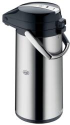 alfi Italadagoló 2, 2 literes rozsdamentes acél pumpás kanna hartüveg betéttel, 18 csészéhez, 360° forgatható alap, catering (987)