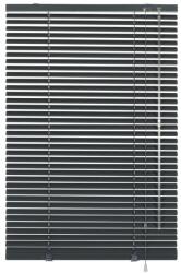 Deco Company Alumínium Csíptethető Redőny 60x130 cm, Fény- és Tükröződésvédelem, Összes Szerelési Kellékkel, Palaszürke