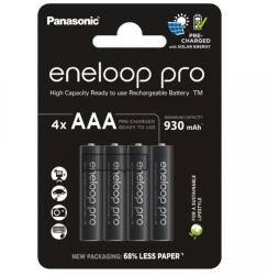 Panasonic PRO AAA akkumulátor (930mAh) (4db) (BK-4HCDE/4CP) (BK-4HCDE-4CP)