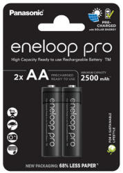 Panasonic Eneloop PRO AA akkumulátor (2.500mAh) (2db) (BK-3HCDE/2CP) (BK-3HCDE-2CP)