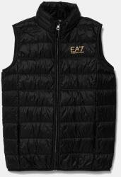EA7 Emporio Armani gyerek mellény - fekete 150 - answear - 54 990 Ft