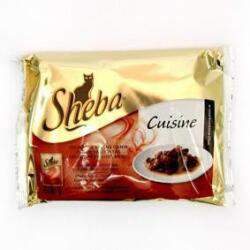 Sheba Cuisine marha + csirke macskáknak 4 x 85 g