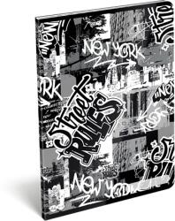 Lizzy Card Füzet A/4 vonalas LIZZYSULI 32 lapos Street Rules