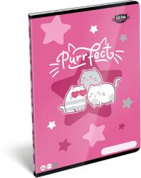 Lizzy Card Füzet A/4 sima LIZZYSULI 32 lapos Kittok Stars Purrfect