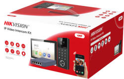 Hikvision DS-KIS612-S 1 lakásos, kódos, kártyás szett, switchel (csomag-DS-KIS612-S)