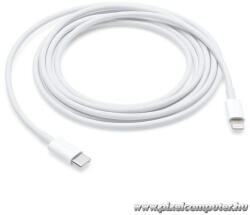  Eredeti fehér Apple USB-C - Lightning kábel (1 m, MUQ93ZM/A A2561, blister csomagolás) (194252750872)