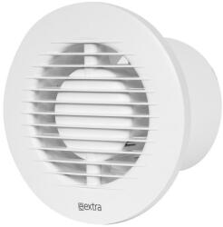 EUROPLAST EA100HT golyós csapágyas fürdőszoba ventilátor, időzítővel, páraérzékelővel, 100mm csonkkal (EA100HT)