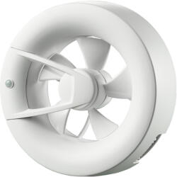 Vents Blauberg Supreme O2 Intelligens halk fürdőszobai ventilátor 125/100mm csonkkal, fehér színben (V-11134)