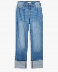 Bonprix B. p. c Női Farmernadrág Straight Leg Pamut Magas DEREKÚ__38