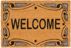 MagicHome Lábtörlő MagicHome, ajtó elé, Welcome, kókusz/pvc, 40x60 cm (STP2211641)