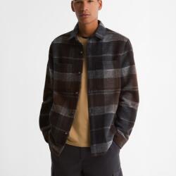 Barbour Woodlane Brushed Check Overshirt - Midnight Oak Tartan - M