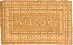 MagicHome Lábtörlő MagicHome, ajtó elé, Welcome, műanyag, 45x75 cm (STP2211586)