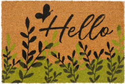MagicHome Lábtörlő MagicHome, ajtó elé, Hello, kókusz/pvc, 40x60 cm (STP2211848)
