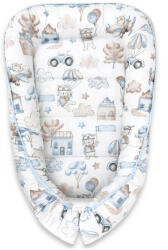  Baby Shop babafészek 55x75 cm - Kék repülő maci