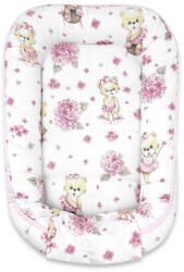  Baby Shop babafészek 55x75 cm - Balerina maci (nem fodros)