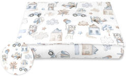 Baby Shop 2 részes babaágynemű - Kék repülő maci
