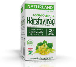 Naturland Hársfavirág gyógynövénytea filteres (20db)