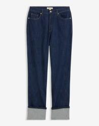 Bonprix B. p. c Női Farmernadrág Straight Leg Pamut Magas DEREKÚ__42