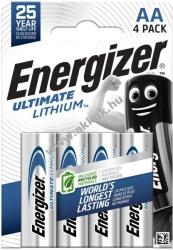 Energizer Ultimate Lithium L91 Elem 4db/csom