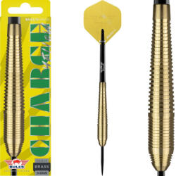Bull's Netherland Set sageti darts steel Bull's Charge galben, 24g brass (BU40003)