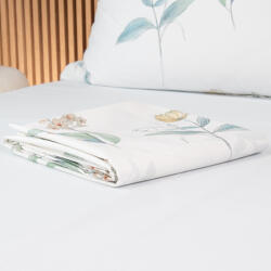 Takoy Adell prémium szatén pamut ágyneműlepedő - 250x250 cm, virágmintás kivitelben
