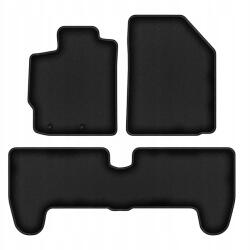 Wielganizator Autószönyegek Toyota Yaris II 2005-2011-hez Durban szett fekete 3 db
