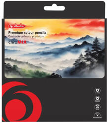 Herlitz Creioane colorate HERLITZ ChroMIX, 24 culori/set