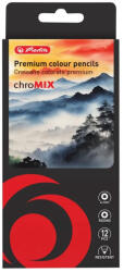 Herlitz Creioane colorate HERLITZ ChroMIX, 12 culori/set