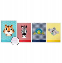 Herlitz Füzet A5 32k dupla vonalas kétszínű Cute Animals Herlitz (9582511)