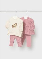 Mayoral Set de 4 piese cu pantalonii roz 15-02726-090
