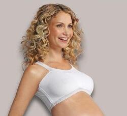 Carriwell Sutien pentru gravide și mame care alăptează Comfort White