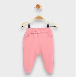 Rainy Pantaloni lungi pentru bebeluși cu buzunar și fundă 62-92 cm. pudră