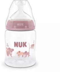 Nuk Biberon pentru bebeluși First Choice PP cu control al temperaturii, 150 ml, tetină din silicon 0+S luni, koala pentru fetițe