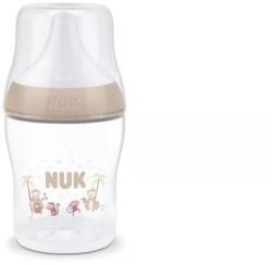 Nuk Biberon pentru bebeluși Perfect Match PP 150 ml cu tetină din silicon S, 0+ luni. Maimuță bej 10215408