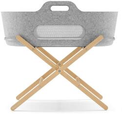 Snüz Coș de dormit pentru bebeluși SnüzBaskit Light Grey & Natural